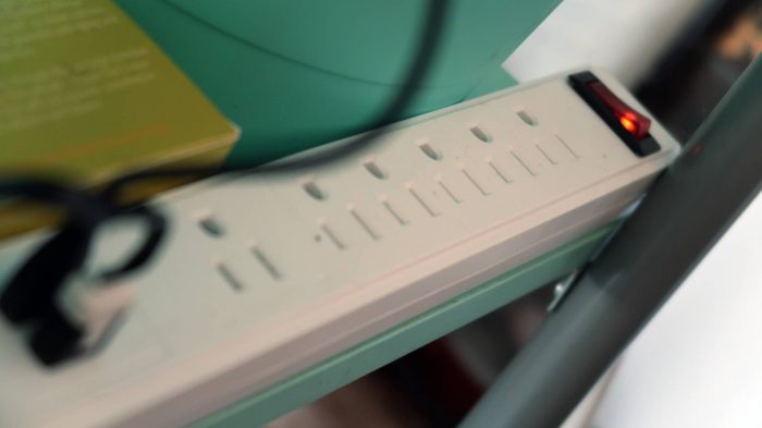 The image is of a power strip.