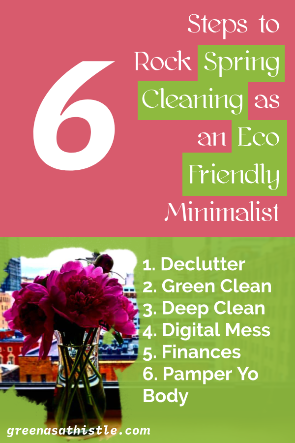 Use spring cleaning as an excuse to also clean up your finances and digital clutter. #springcleaning